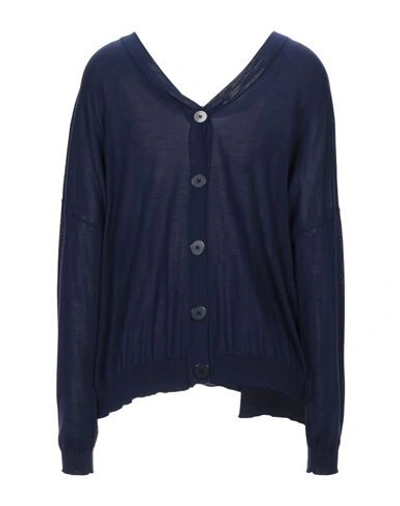 Shop Alessia Santi Sweaters In Dark Blue