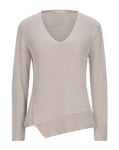 Shop Lorena Antoniazzi Sweaters In Beige