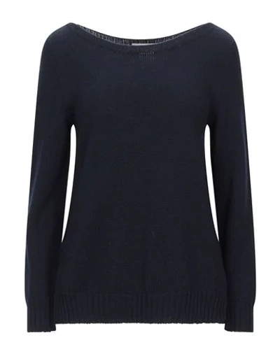 Shop La Fileria Sweaters In Dark Blue