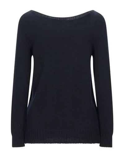 Shop La Fileria Sweaters In Dark Blue