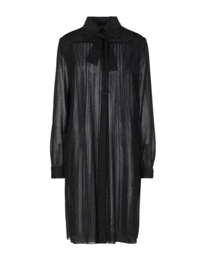 Shop 19.70 Nineteen Seventy Short Dress In Black
