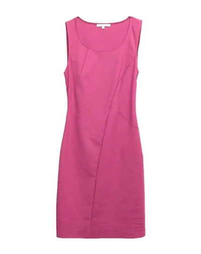Shop Patrizia Pepe Woman Mini Dress Light Purple Size 10 Cotton, Polyamide, Elastane