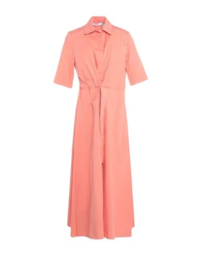 Shop Beatrice B Beatrice.b Midi Dresses In Apricot