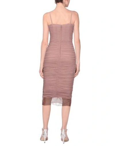 Dolce & Gabbana Midi Dresses In Pink