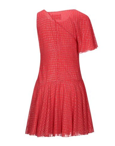 Boutique Moschino Short Dresses In Red