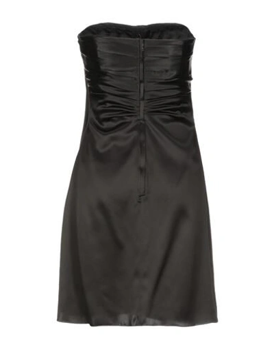 Dolce & Gabbana Short Dresses In Black