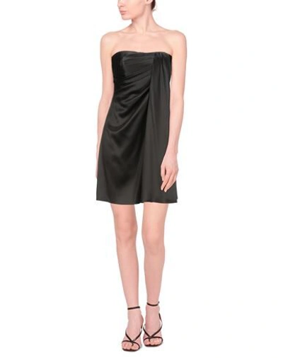 Dolce & Gabbana Short Dresses In Black