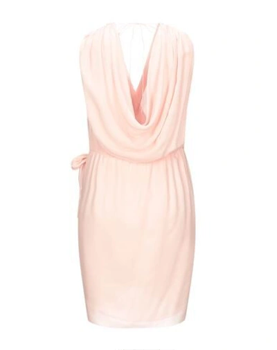 Shop Redemption Woman Mini Dress Pink Size 8 Silk