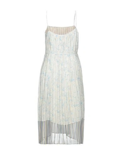 Semicouture Midi Dresses In Blue