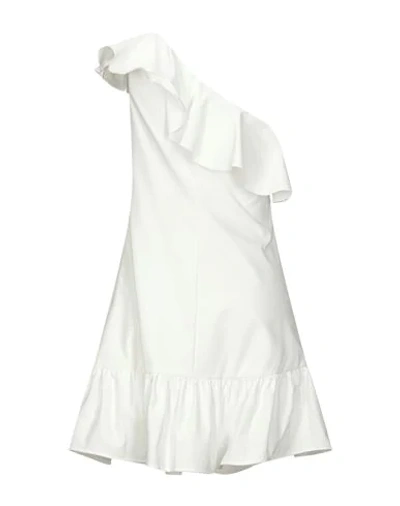 Shop Dry Lake Short Dresses In White
