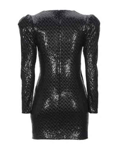 Shop Versace Short Dresses In Black