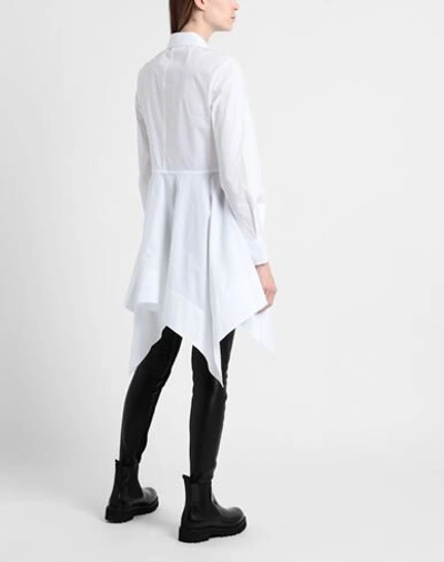 Shop Karl Lagerfeld Woman Shirt White Size 8 Organic Cotton