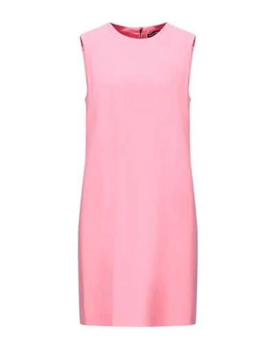 Dolce & Gabbana Short Dresses In Pink