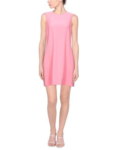 Dolce & Gabbana Short Dresses In Pink