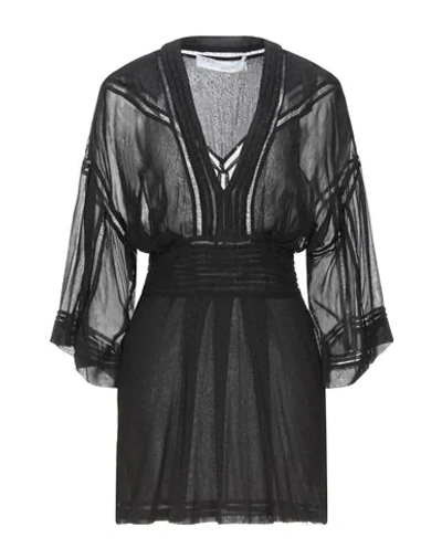 Shop Iro Woman Mini Dress Black Size 4 Viscose