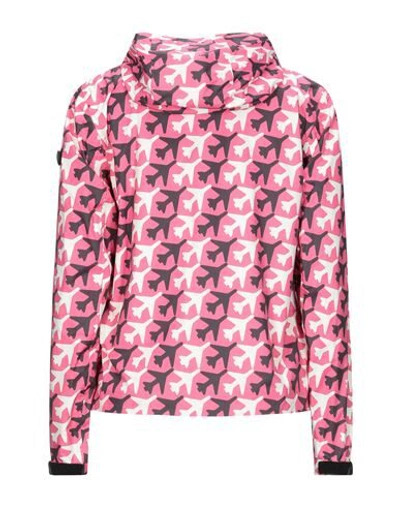 Shop Ai Riders On The Storm Jackets In Fuchsia