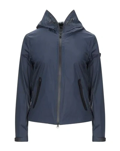 Shop Ai Riders On The Storm Jackets In Dark Blue