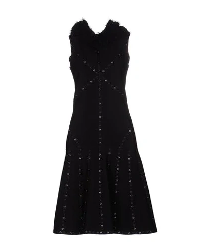 Shop 22 Maggio By Maria Grazia Severi Knee-length Dresses In Black