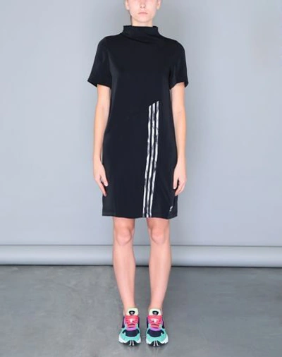 Shop Adidas Originals By Danielle Cathari Midi Dresses In Black