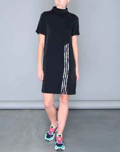 Shop Adidas Originals By Danielle Cathari Midi Dresses In Black