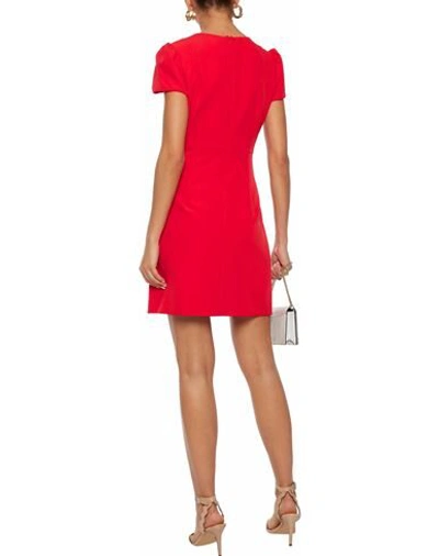 Shop Milly Short Dress In Red