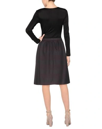 Trussardi Jeans Midi Skirts In Red