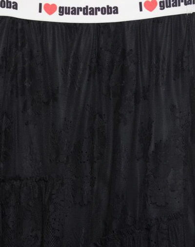 Shop Guardaroba By Aniye By Woman Midi Skirt Black Size Xs Cotton, Polyacrylic, Polyamide, Elastane