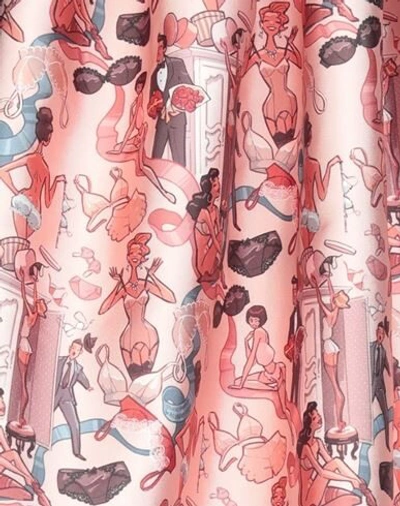 Shop Alessandro Enriquez Midi Skirts In Pale Pink
