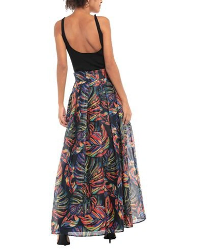 Shop Alessandro Legora Long Skirts In Black