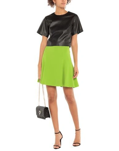 Dolce & Gabbana Knee Length Skirts In Acid Green