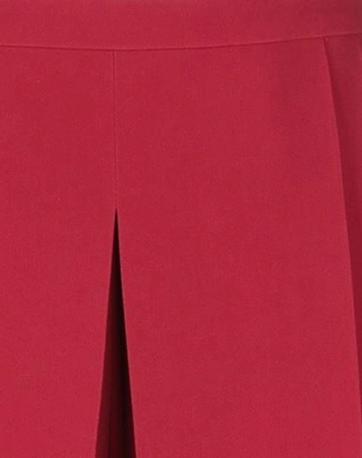 Shop Red Valentino Woman Shorts & Bermuda Shorts Burgundy Size 4 Acetate, Viscose, Elastane