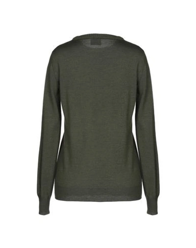 Stella Jean Sweaters In Military Green