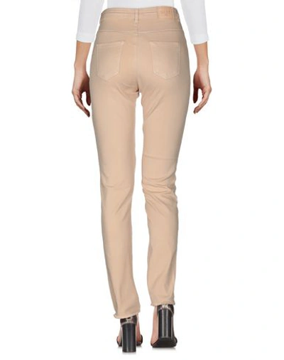 Shop Scee By Twin-set Scee By Twinset Woman Pants Sand Size 25 Cotton, Elastane In Beige