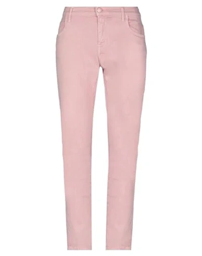 Shop Jacob Cohёn Woman Jeans Pink Size 32 Lyocell, Cotton, Polyester, Elastane