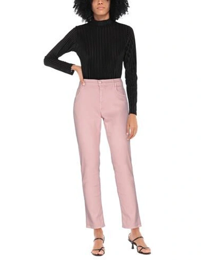 Shop Jacob Cohёn Woman Jeans Pink Size 32 Lyocell, Cotton, Polyester, Elastane