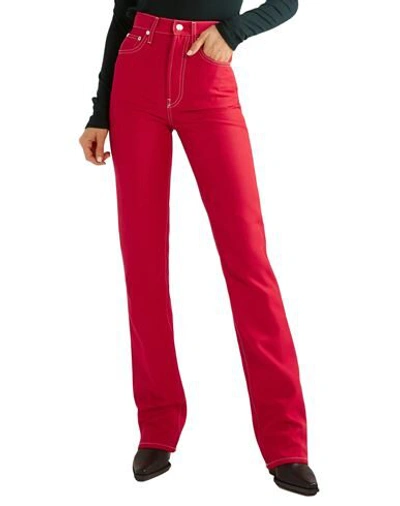 Shop Helmut Lang Jeans In Red