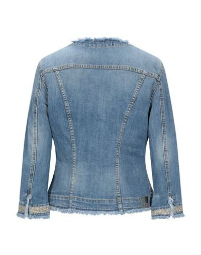 Trussardi Jeans Denim Outerwear In Blue