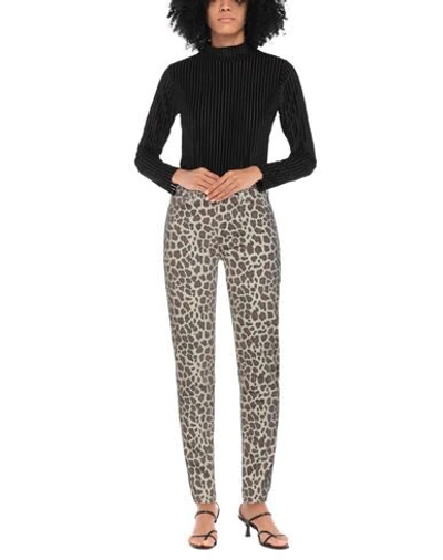 Shop Guess Woman Jeans Beige Size 26w-29l Cotton, Elastane