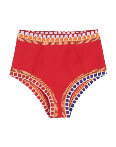 Shop Kiini Bikini Bottoms In Red