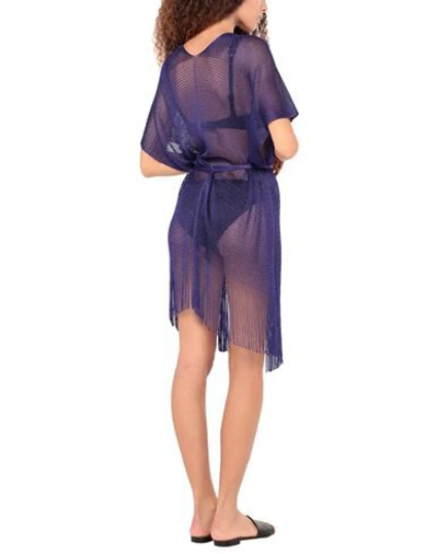 Shop Beatrice B Beatrice .b Woman Cover-up Purple Size 6 Viscose, Polyester, Polyamide