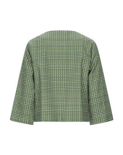 Shop Anna Seravalli Suit Jackets In Green