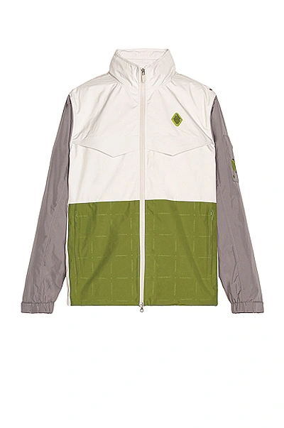 Shop A-cold-wall* Rhombus Storm Jacket In Bone