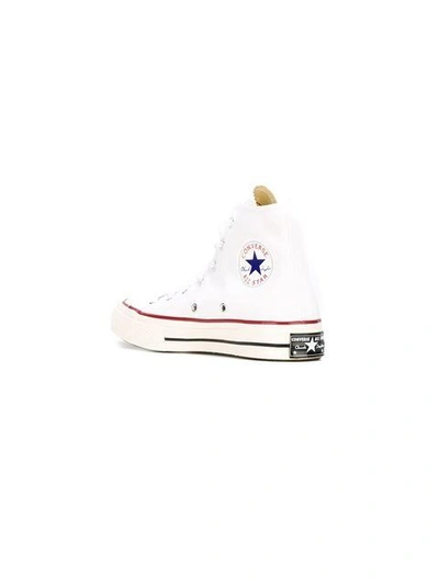 Shop Gucci 'all Star' Canvas Sneakers In White