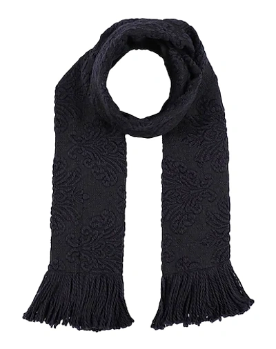 Shop Rochas Scarves In Dark Purple