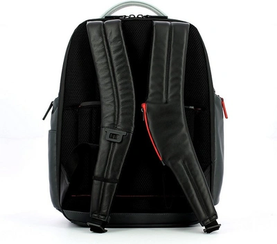 Shop Piquadro Designer Men's Bags Men's Gray Backpack In Gris