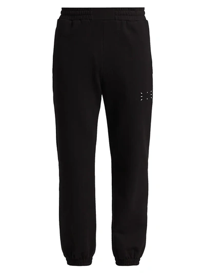 Shop Alexander Mcqueen Jogger Sweatpants In Darkest Black