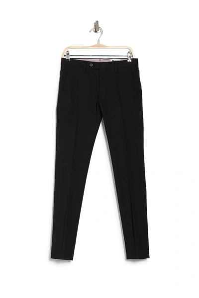 Shop Nn07 Theo Tapered Chino Pants In 999 Black L34