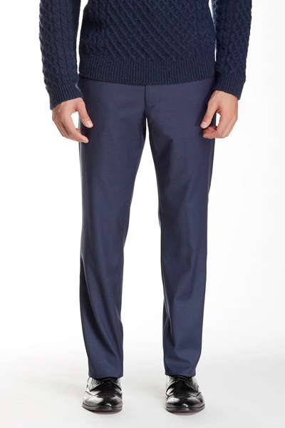 Shop Louis Raphael Comfort Straight Leg Pants In Dusk Blue