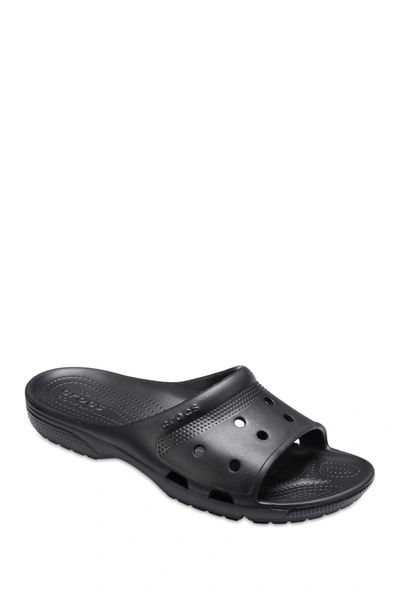 Shop Crocs Coast Slide Sandal In Blk
