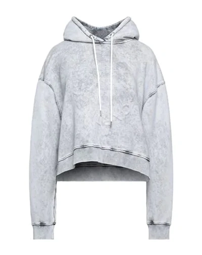 Shop Stella Mccartney Sweatshirts In Light Grey